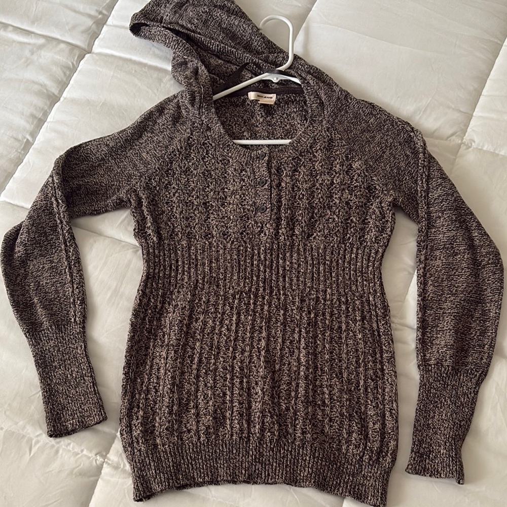 DKNY Cozy Brown Sweater hoodie